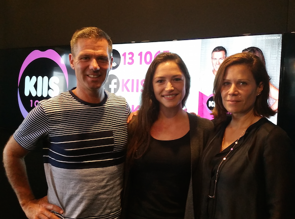 Matt, Loren and Jane at KIIS FM