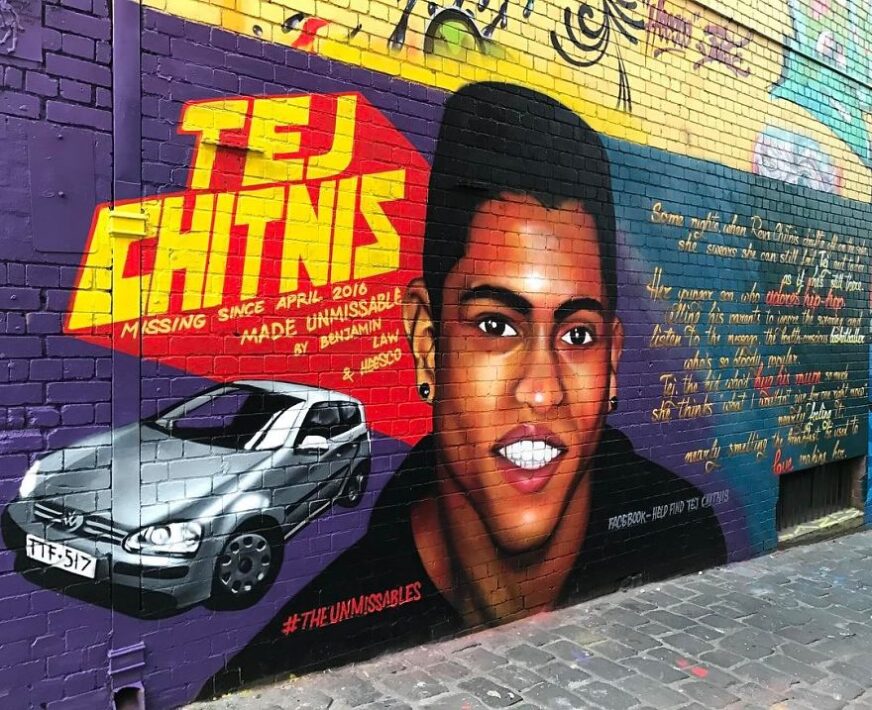 mural of Tej Chitnis