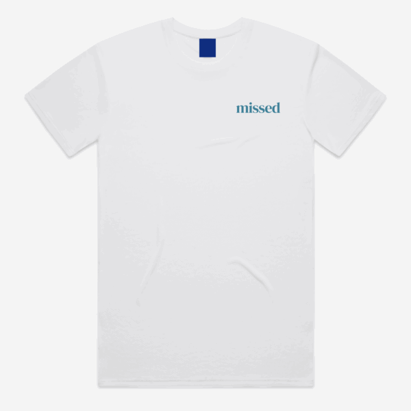White Sports tee